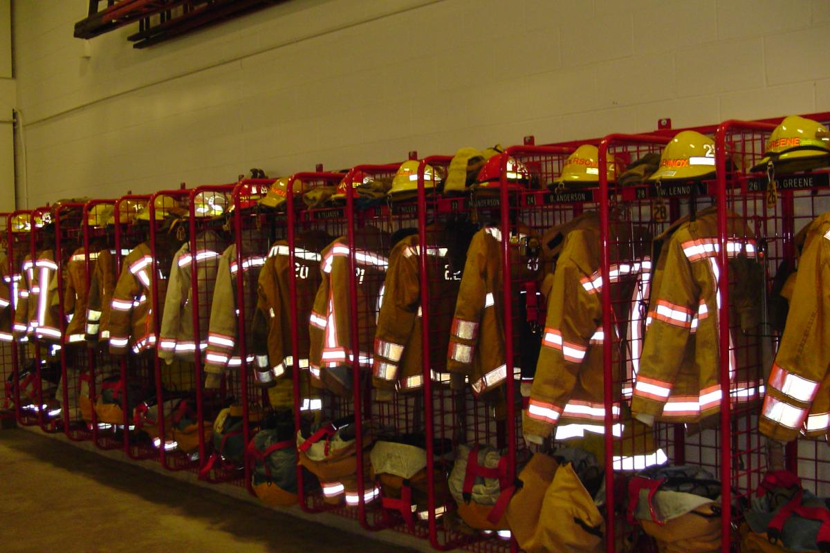 Fire fighters' gear