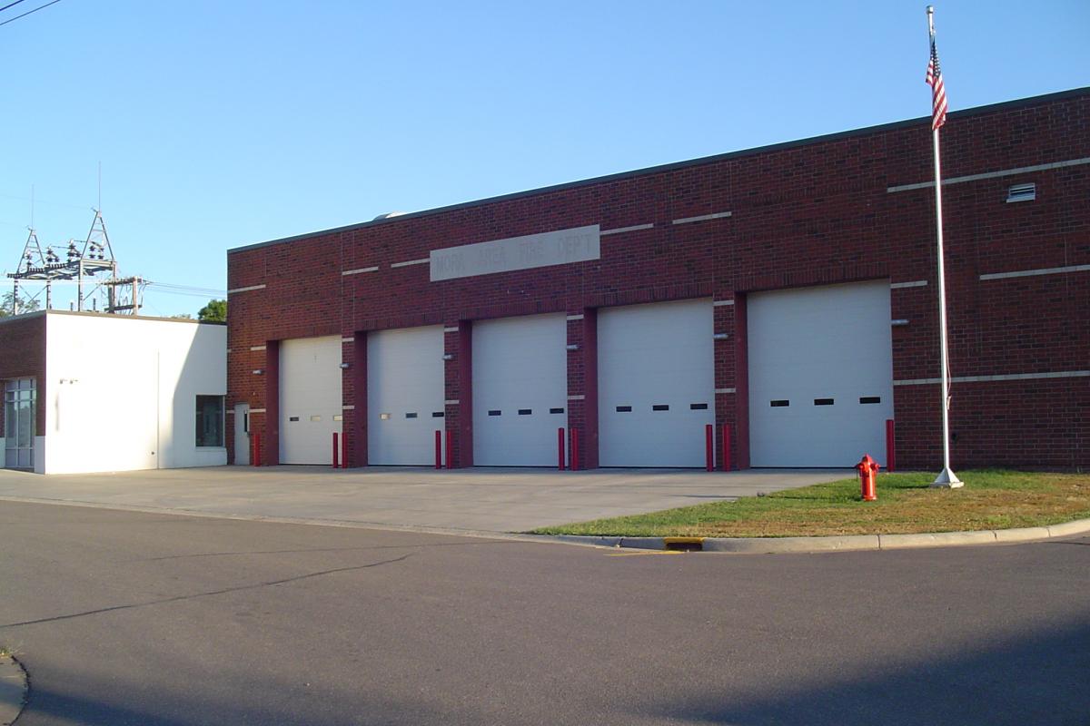 Construction of the present fire station was completed in January 2004. The project consisted of remodeling an old fire station 