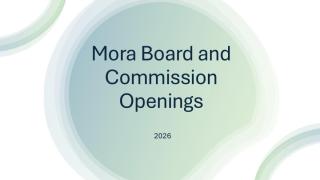 board and commission openings