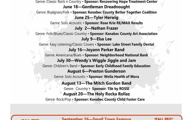 Mora's Music in the Park